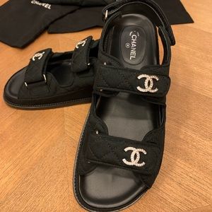 chanel birkenstocks